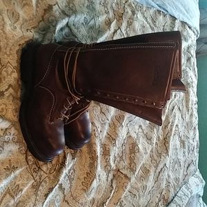 Climbing boot lineman boots